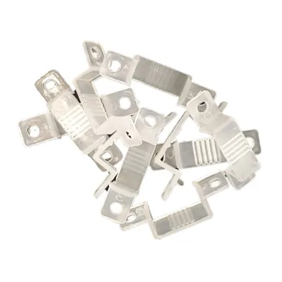 Klipsfester for aluskinne og lyslenke 50 stk