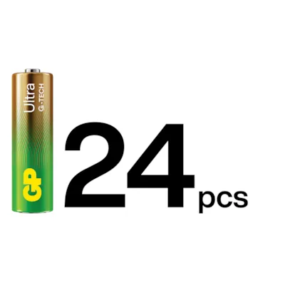 Ultra Alkaline batteri LR6/AA 24 pk, bilde 2