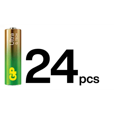 Ultra Alkaline batteri LR6/AA 24 pk, bilde 2