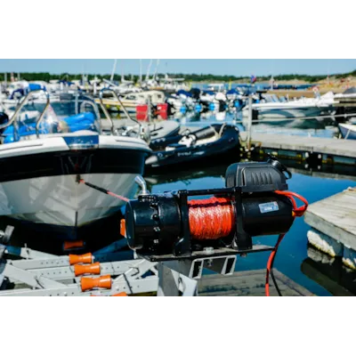 Vinsj Ninja 3500 12V Armortek syntetisk tau, bilde 4