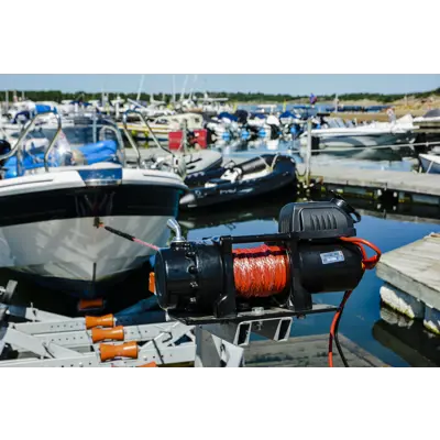 Vinsj Ninja 3500 12V Armortek syntetisk tau, bilde 4