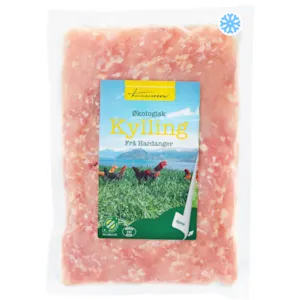 Fryst Kjøttdeig av kylling øko 500 g