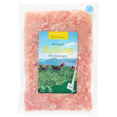 Fryst Kjøttdeig av kylling øko 500 g