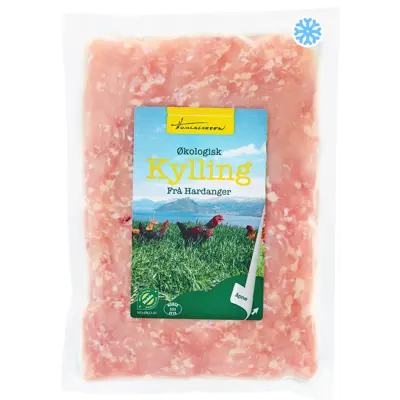 Fryst Kjøttdeig av kylling øko 500 g