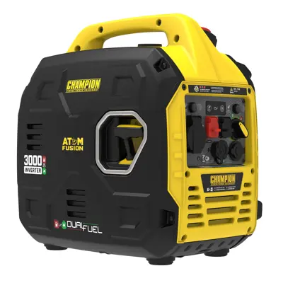 Strømaggregat Mighty Fusion gass/bensin inverter 3 kW, bilde 2