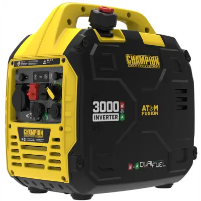 Strømaggregat Mighty Fusion gass/bensin inverter 3 kW