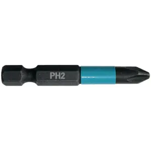 Bits PH2 50 mm 1/4" Impact Black
