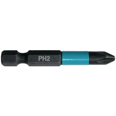 Bits PH2 50 mm 1/4" Impact Black