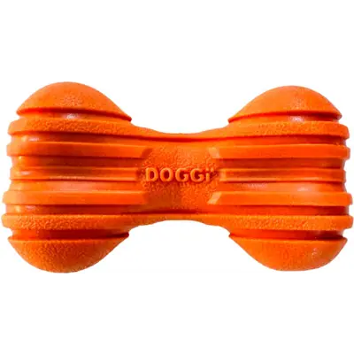 Hundeleke Ribbet Ben orange