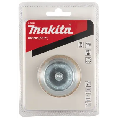 Stålbørste kopp 63 mm, bilde 2