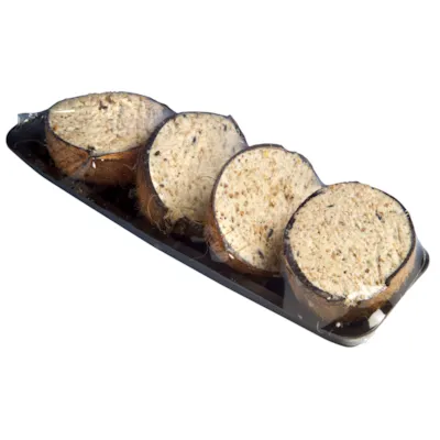 Kokosnøtter halve 4 pk