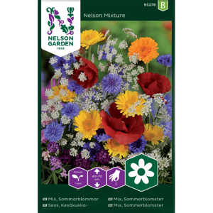 Frø sommerblomster Nelson Mixture