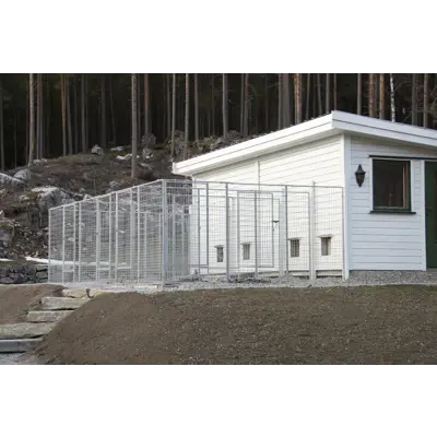 Veggelement til hundegård 120x180cm, bilde 3