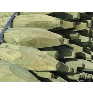 Gjerdestolper impregnert 8x175 cm 150 stk