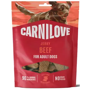 Hundesnacks Jerky biff 100 g