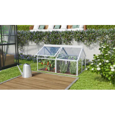 Drivhus i glass Gaia