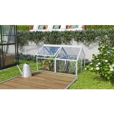 Drivhus i glass Gaia