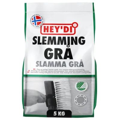 Slemming grå 5 kg