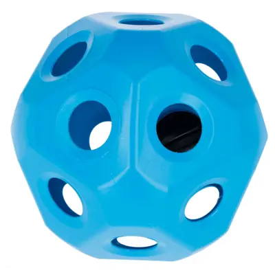 Leke og fôringsball blå