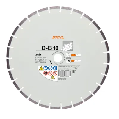Diamantskive D-B10 350 mm/14"