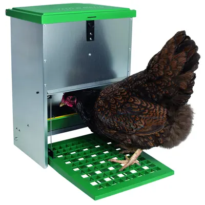 Fôrsilo til høns utendørs 12 kg, bilde 2