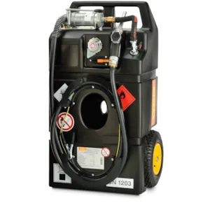 Bensintank tralle med håndpumpe 95 L