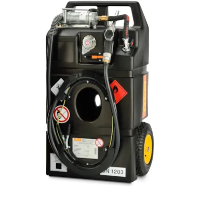 Bensintank tralle med håndpumpe 95 L