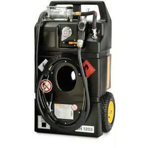 Bensintank tralle med håndpumpe 95 L