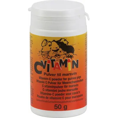 C-vitamin pulver til gnagere 50 g