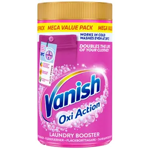 Vaskepulver Vanish Pink Powder 1,5 kg