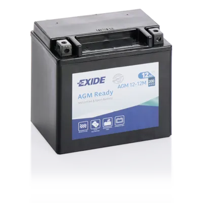 MC batteri AGM Ready 12V 12Ah