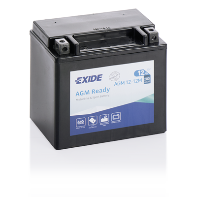 MC batteri AGM Ready 12V 12Ah