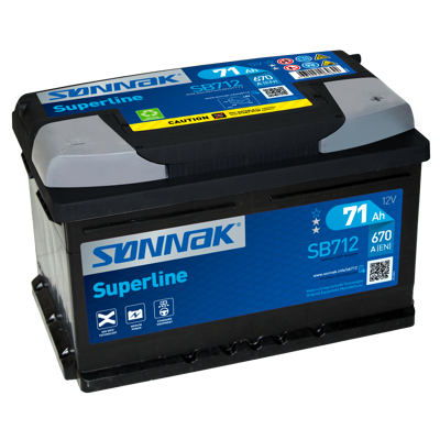 Bilbatteri superline SB712
