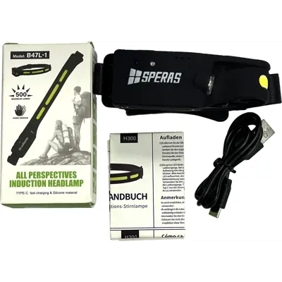 Hodelykt med bevegelsessensor, bilde 3