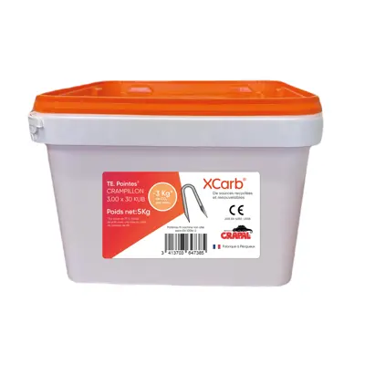 Crapal®4 krampe 3,0 x 30 mm 5 kg, bilde 2