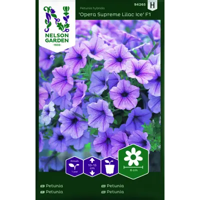 Frø petunia Opera Supreme Lilac Ice