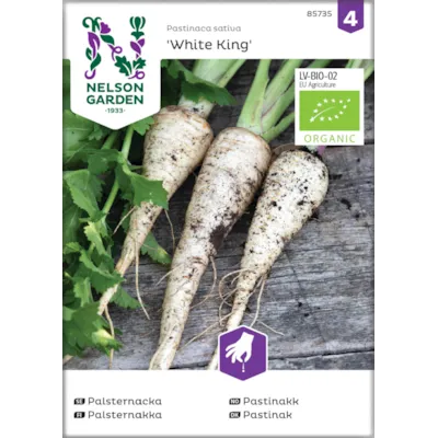 Frø pastinakk White King økologisk