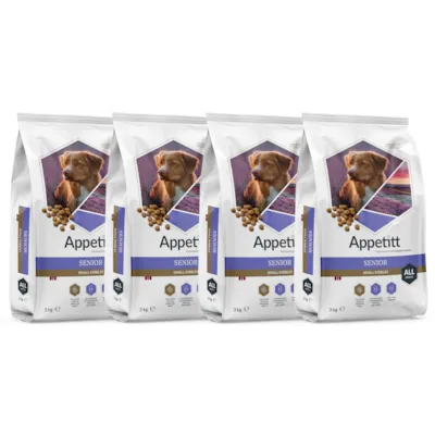 Hundefôr Senior 4x3 kg