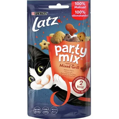 Kattesnacks Party Mixed Grill 60 g