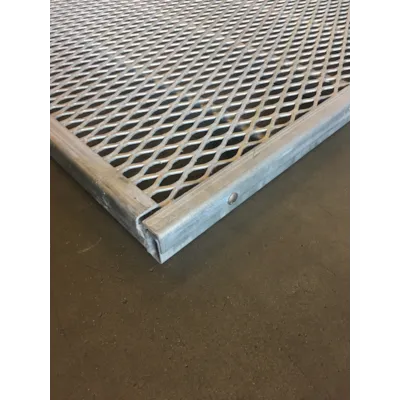 Strekkmetallrist på ramme, bilde 3