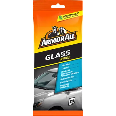 Våtservietter Glass Wipes flat 20 stk