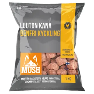 Basic frosset kylling benfri 1 kg