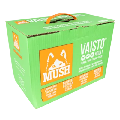 Hundefôr Vaisto frosset okse-gris-kylling 10 kg