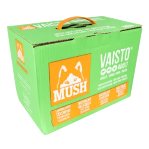 Hundefôr Vaisto okse-gris-kylling frosset 10 kg