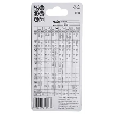 Stikksagblad B53 BiM laminat 5 stk, bilde 3