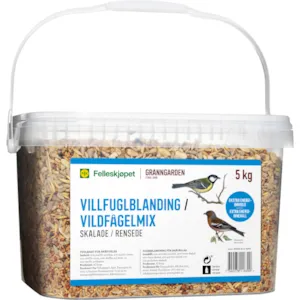 Villfuglblanding skallfri 5 kg
