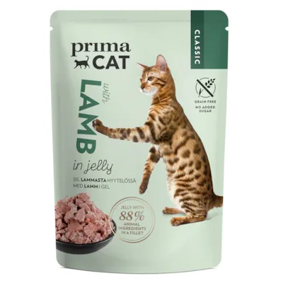 Våtfôr Classic lam i gele 85 g