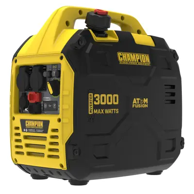 Strømaggregat Mighty Fusion bensin inverter 3 kW
