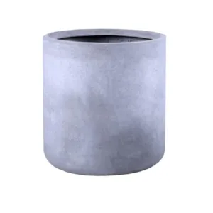 Blomsterpotte Fiberclay grå