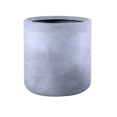Blomsterpotte Fiberclay grå